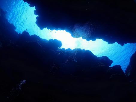 沖縄の海 海,地形,水中写真の写真素材