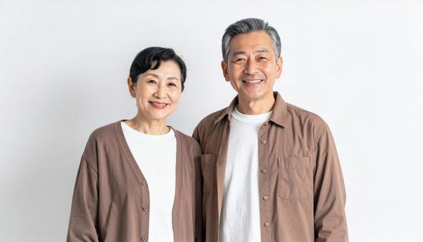 老夫婦 老夫婦の写真