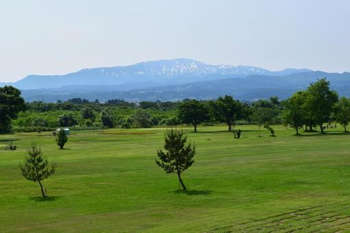 ゴルフ場 山形県 ゴルフ場 山形県 市民ゴルフ場,市民,ゴルフ場の写真素材