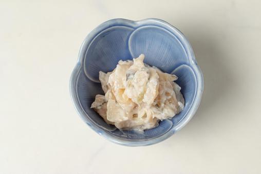 数の子わさびの上からの写真 数の子わさび,数の子,カズノコの写真素材