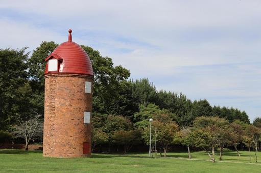 明治公園のサイロ 明治公園のサイロ 北海道,根室市,明治公園の写真素材