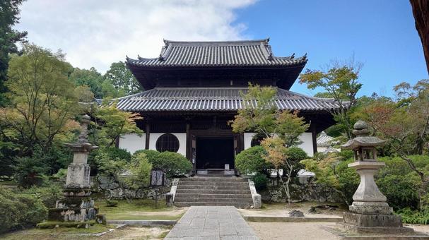 岡山県-井山宝福寺-仏殿の写真