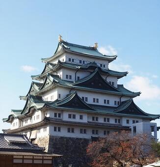 名古屋城 城,名古屋城,名古屋の写真素材