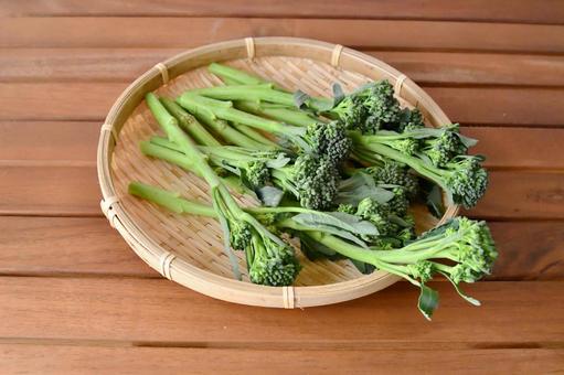 スティックセニョール スティックセニョール スティックセニョール,茎ブロッコリー,野菜の写真素材