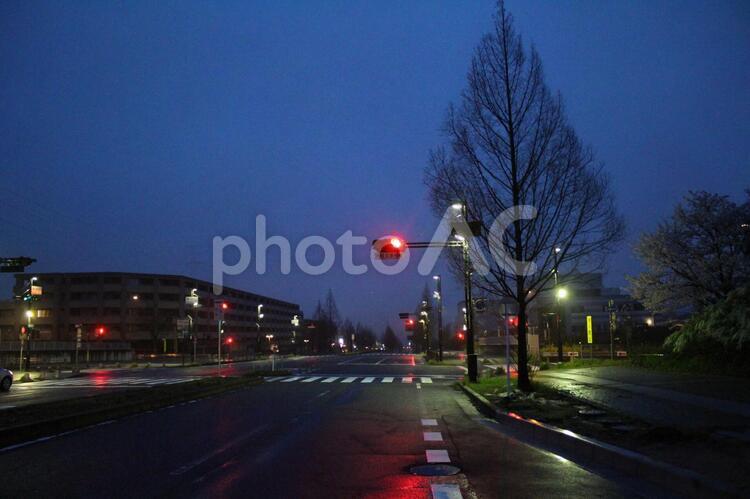 夜明けの街　未来への希望 近未来,コントラスト,夜明けの写真素材