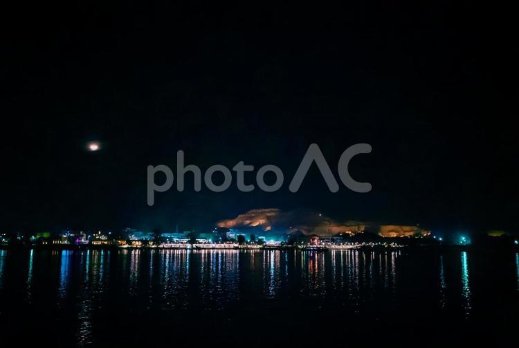 【エジプト】ナイル川とルクソール王家の谷 エジプト,ルクソール,観光の写真素材
