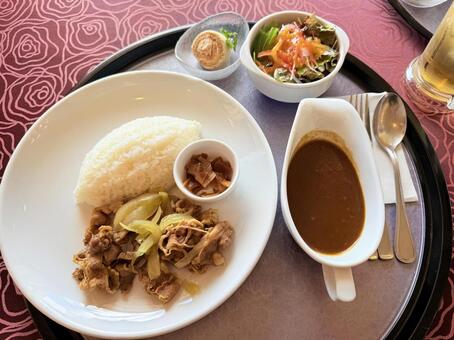 カレーセット カレーセット,カレー,ランチの写真素材