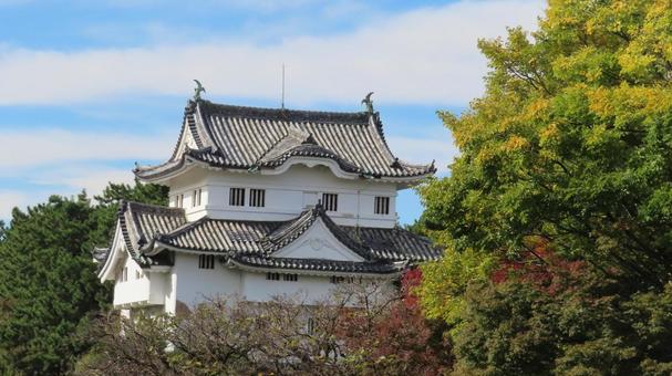 名古屋城　本丸　東南隅櫓 名古屋城,尾張徳川家,御三家の写真素材
