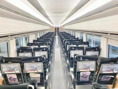 【特急車両】E657系車内（JR東日本） 常磐線,特急車両,特急の写真素材