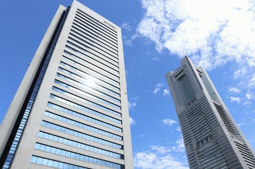 みなとみらい　街並み みなとみらい,横浜,ビルの写真素材