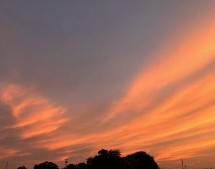 夕焼け 夕焼けの写真