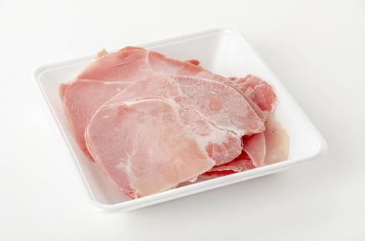 豚肩ローススライス 豚肩ローススライス,豚肩ロース,豚肩ロース薄切りの写真素材