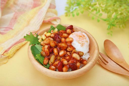 チリコンカン チリコンカン,チリビーンズ,豆の写真素材