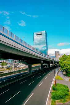 【兵庫】神戸駅の周辺 兵庫,神戸,神戸駅の写真素材