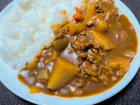 カレーライス カレーライス カレー,カレーライス,洋食の写真素材