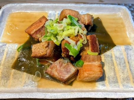 豚バラ肉の角煮 豚の角煮,豚バラ,豚肉の写真素材