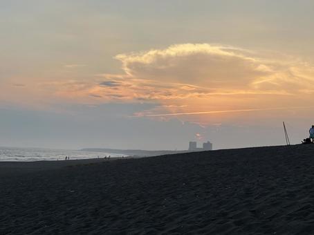 夕焼け 夕焼け 夕焼け,夕方,絶景の写真素材