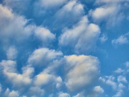 一月の雲-6 一月の雲-6 一月,青空,空の写真素材