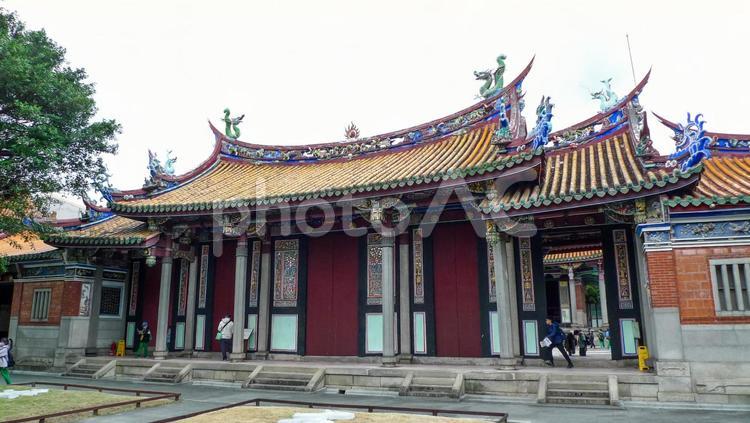 台湾の孔子廟 台湾,台北,外国の写真素材