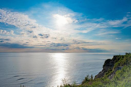 北海道　滝瀬海岸　シラフラの風景 北海道,滝瀬海岸,滝瀬の写真素材
