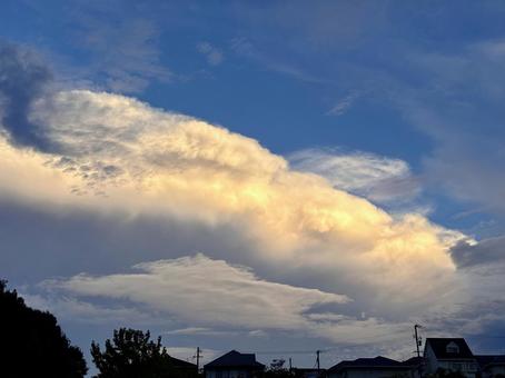 【空の写真】秋空 秋空,空,雲の写真素材