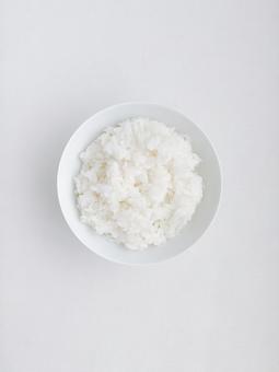 白ごはん(たて) 白ごはん(たて) 米,ごはん,白ごはんの写真素材