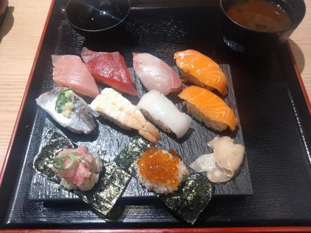お寿司 お寿司 定食,ランチ,ご飯の写真素材