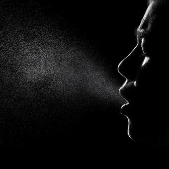 感染のリスク(咳・風邪) 感染のリスク(咳・風邪)の写真