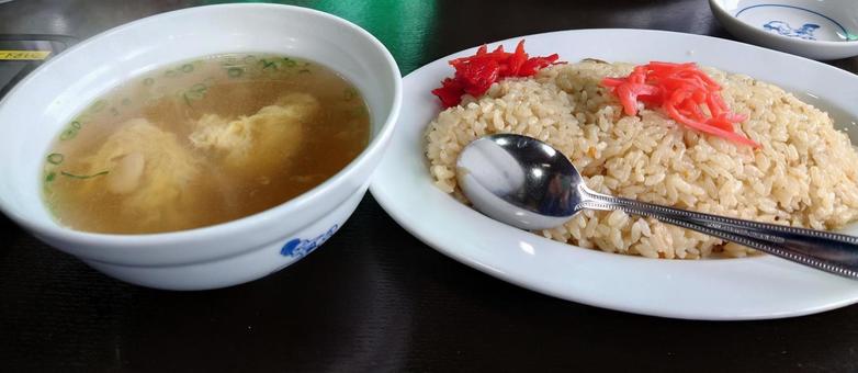 鳥めしとスープ 鳥めしとスープ 鳥めし,スープ,定食の写真素材