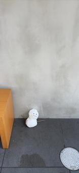 雪だるま 雪だるまの写真
