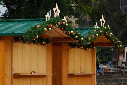 クリスマスの星型飾り2 星,ベル,スターの写真素材