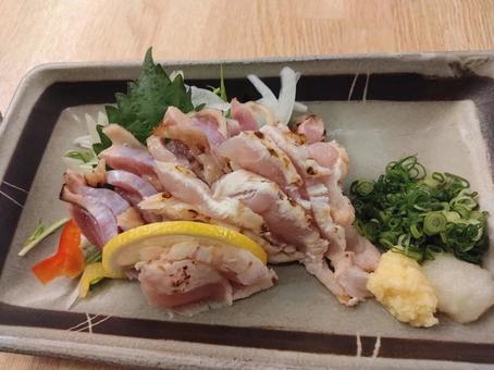 鶏のたたき 鶏のたたき 鶏のたたき,料理,日本料理の写真素材