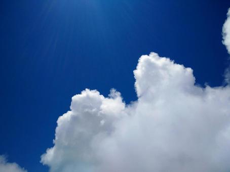 夏空のイメージの写真