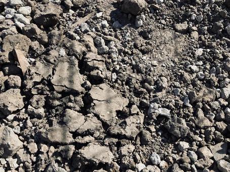 整地された地面 整地された地面の写真