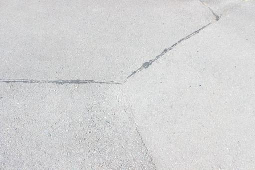 Photo, asphalt, crack, ground, 