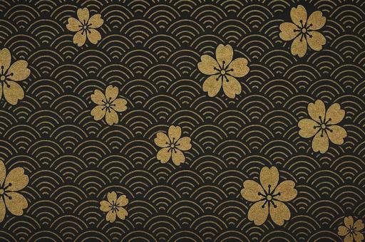 金桜と青海波の雅 金桜と青海波の雅の写真