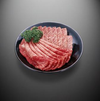 和牛しゃぶしゃぶ・焼肉用(肩肉、バラ肉) 和牛しゃぶしゃぶ・焼肉用(肩肉、バラ肉) しゃぶしゃぶ用,焼肉用,肩ロースの写真素材