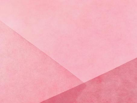 Japanese paper, red pink with overlapping triangles below, JPG