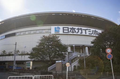 日本ガイシホール 日本ガイシホール 日本ガイシホール,日本ガイシスポーツプラザ,名古屋市総合体育館の写真素材