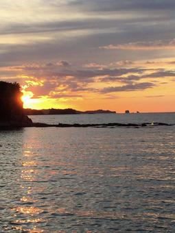 夕焼け 夕焼けの写真