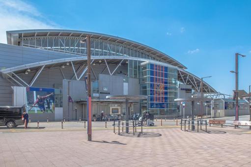 駅前の風景 飛田給駅(東京都) 駅前の風景 飛田給駅(東京都) 駅前の風景,飛田給駅,街の風景とスナップの写真素材