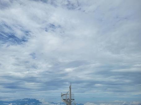 空への階段 空への階段の写真