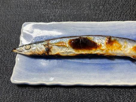 サンマの塩焼き サンマの塩焼きの写真