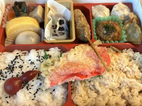 関西限定大阪の駅弁 関西限定大阪の駅弁 美味しい,駅弁,大阪の写真素材