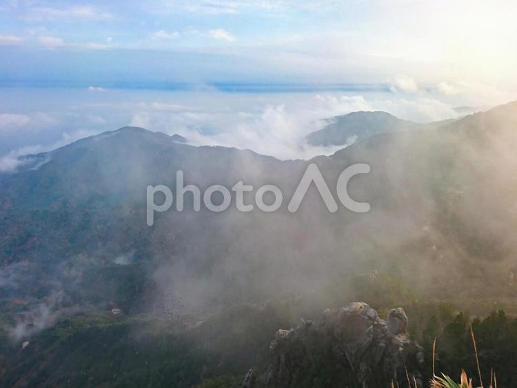 御在所岳　見晴台からの景色 御在所岳,見晴台,三重県の写真素材