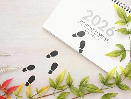 カレンダー(2026年)背景ウッド新年 カレンダー(2026年)背景ウッド新年 冬,年末年始,2026年の写真素材