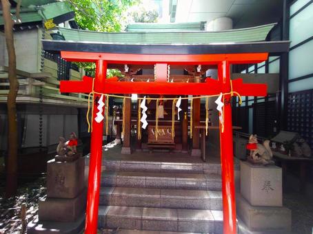 Photo, seko inari shrine, torii, tsukudo shrine, 