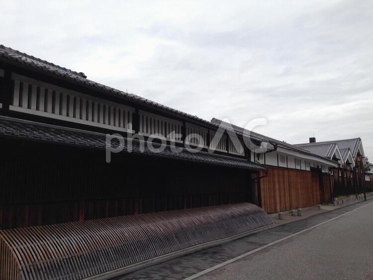 伏見の街並み　酒蔵 09 伏見,京都,酒蔵の写真素材