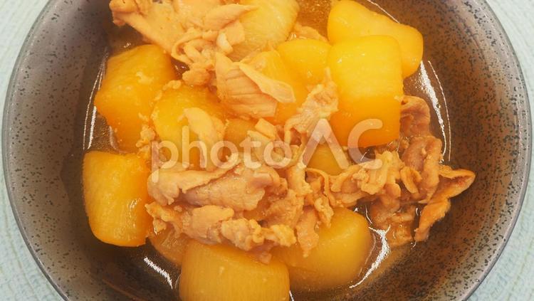 豚バラ大根・家庭料理（マクロ撮影） 豚バラ大根,家庭料理,豚肉の写真素材