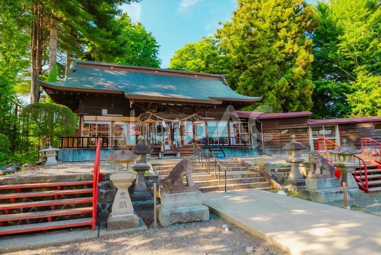 【青森】本八戸のおがみ神社 2025 青森,本八戸,駅の写真素材